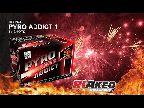 RIAKEO PYRO ADDICT 1 - 51 SHOTS
